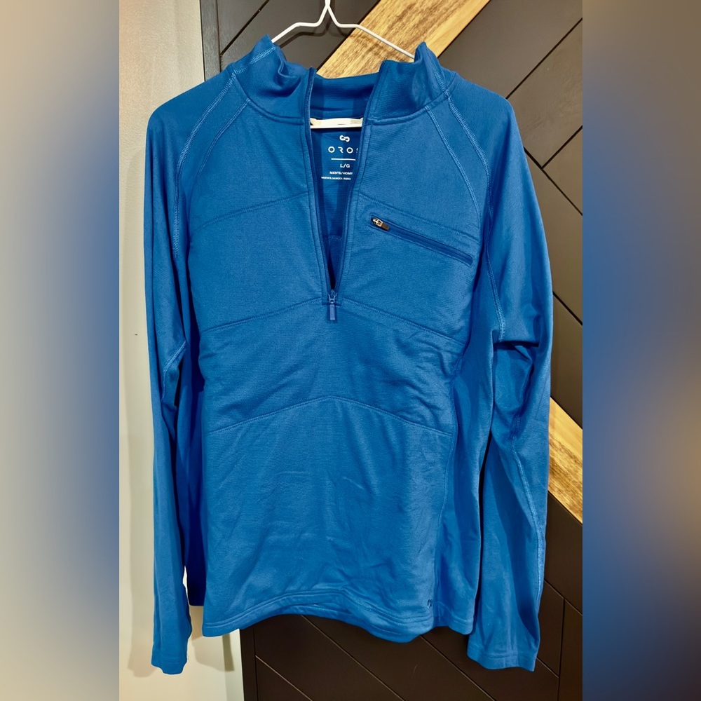 Oros Quarter Zip Thermal Pullover - Men’s Large